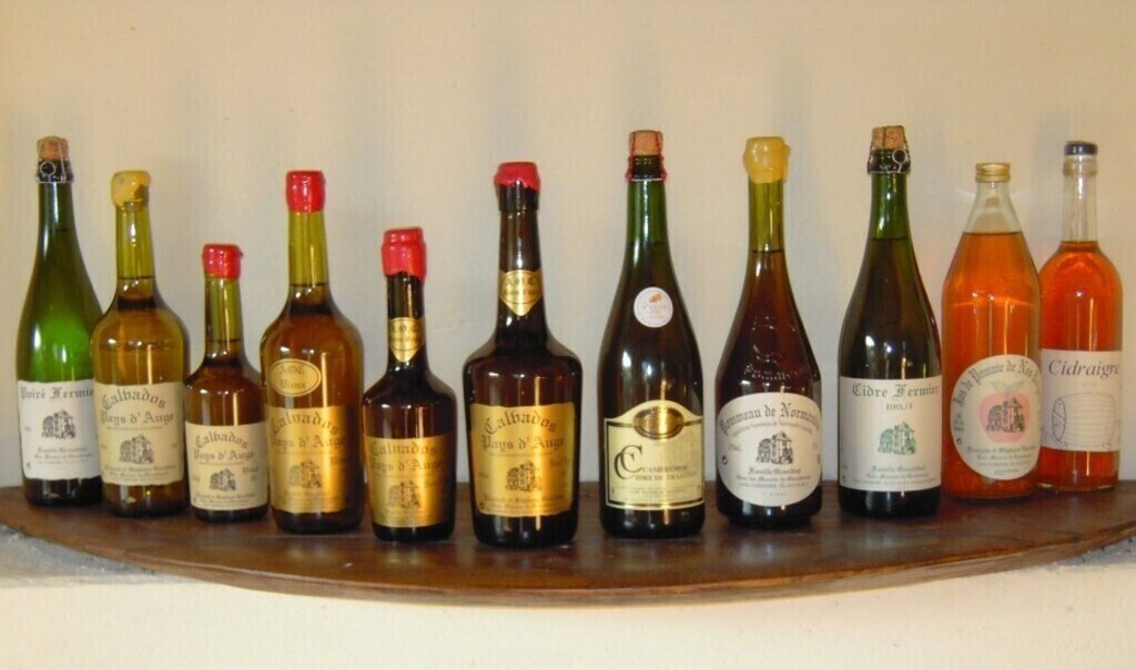 Production du Manoir de Grandouet : dégustation de cidre, poiré, pommeau et calvados