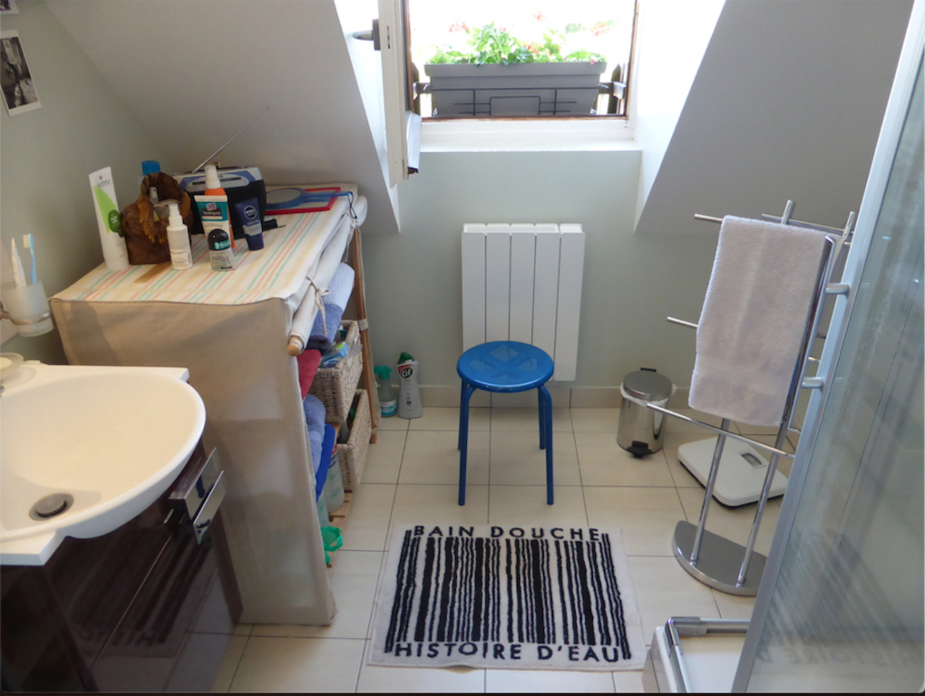 Salle de bain au 1er (1st floor : bathroom)