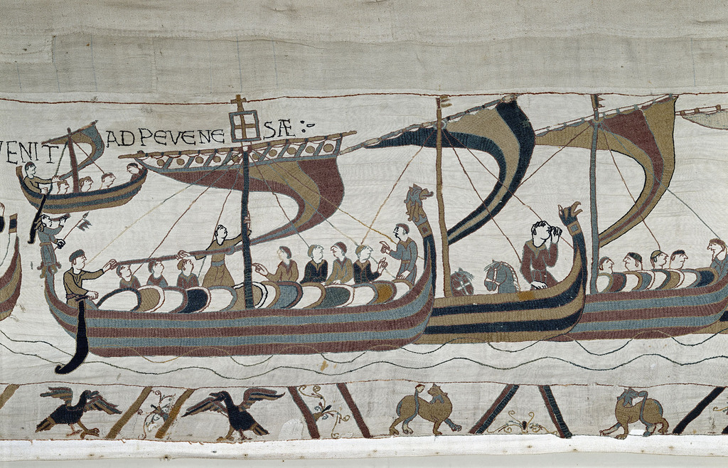 La Tapisserie de Bayeux : les navires normands de Guillaume le Conquérant à la conquête de l'Angleterre en 1066 