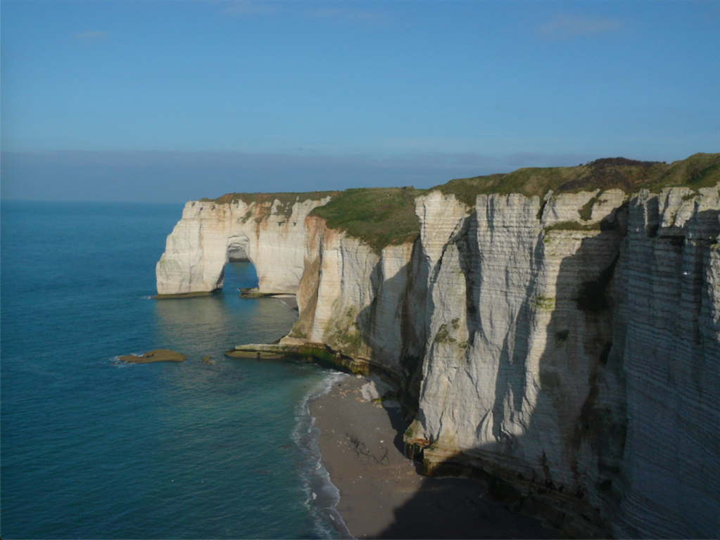 Etretat et ses falaises de craie (Patrimoine Mondial de l'UNESCO)