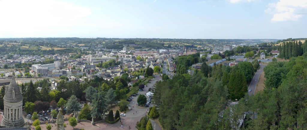 Lisieux du haut de la Basilique Ste Thérèse (photo Jen & Dirk)
