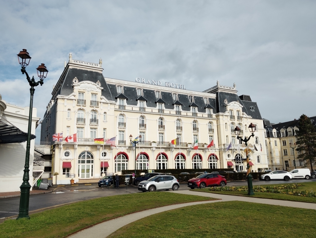 Le "Grand Hôtel" de Cabourg où habitait l'écrivain Marcel Proust