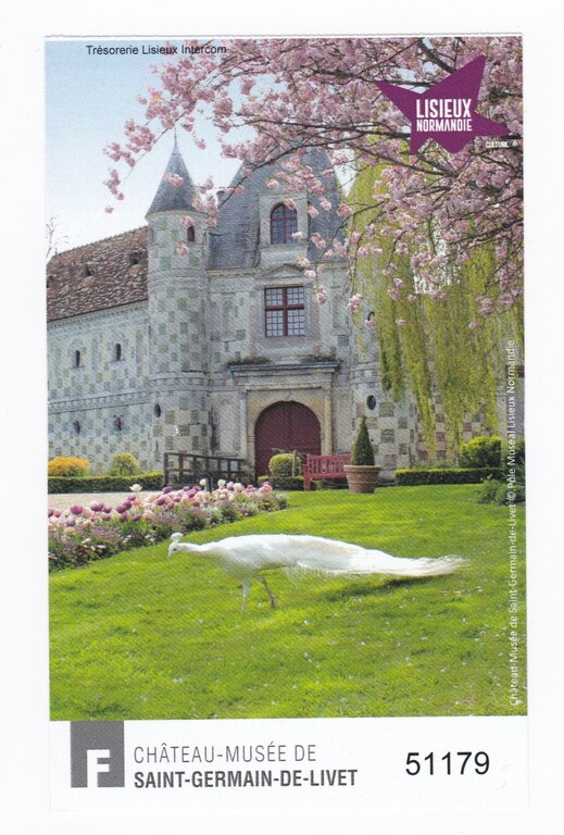 Billet du château de Lisieux à Saint-Germain de Livet