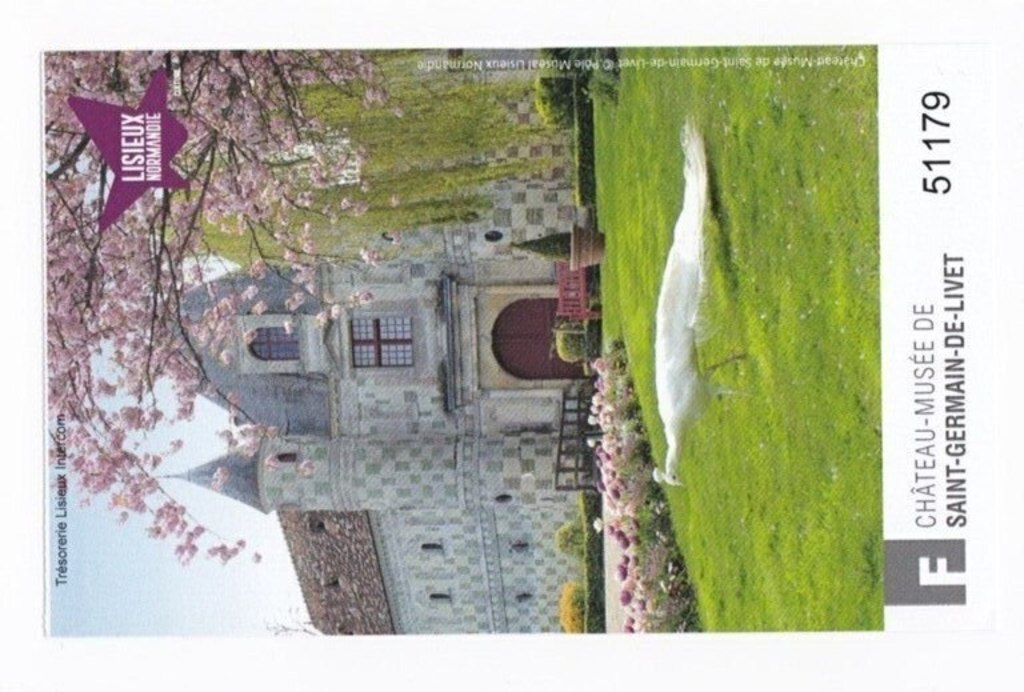 Billet du château de Lisieux à Saint-Germain de Livet