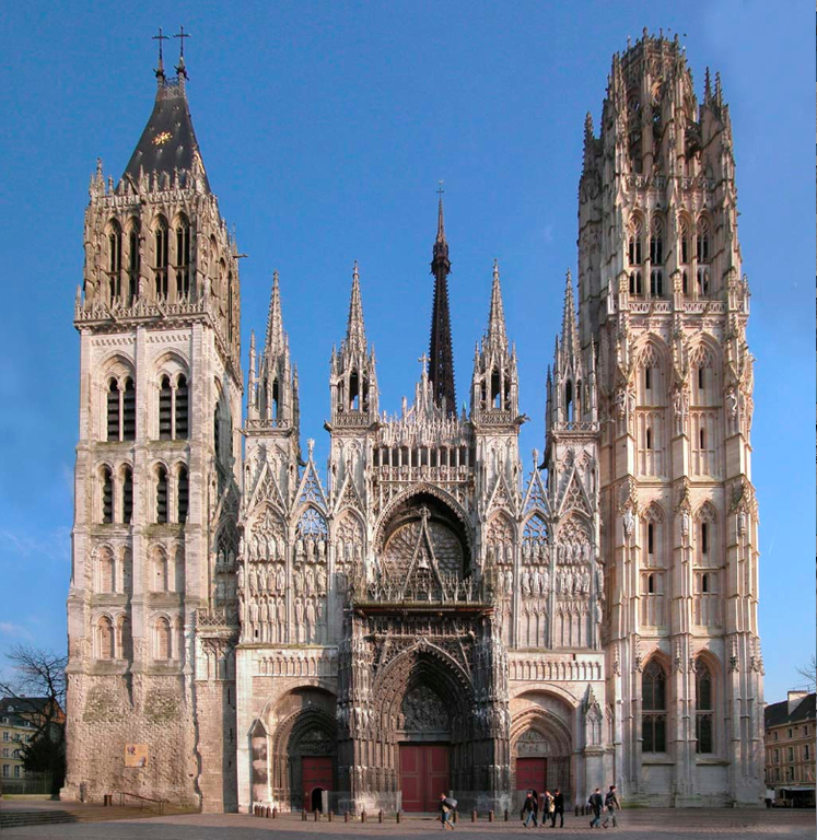 La cathédrale de Rouen (gothique)