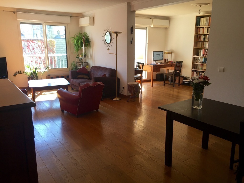 the double living room