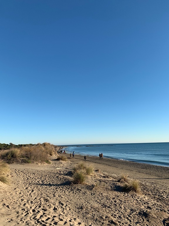 Mediterranean Sea - Espiguette Beach Near Nîmes City 