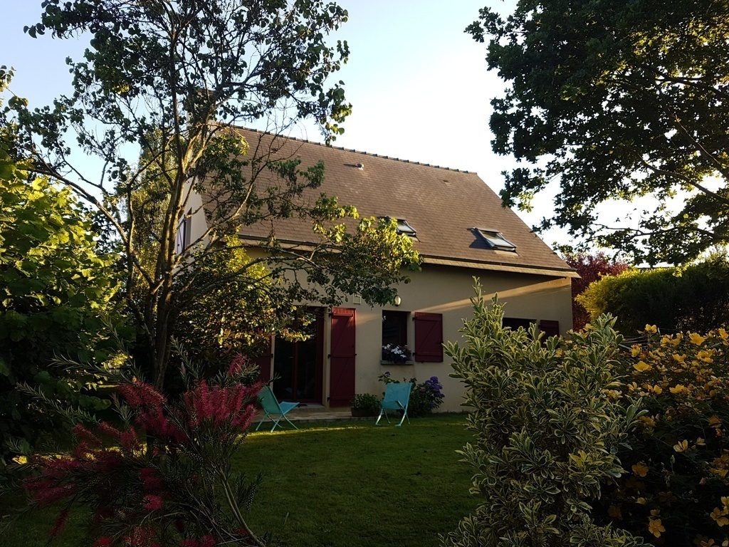 The house seen from the country side.