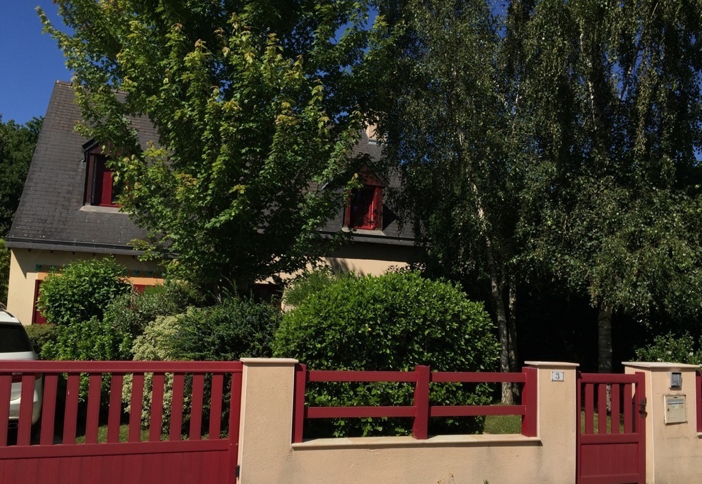 Our house in the Brittany countryside.