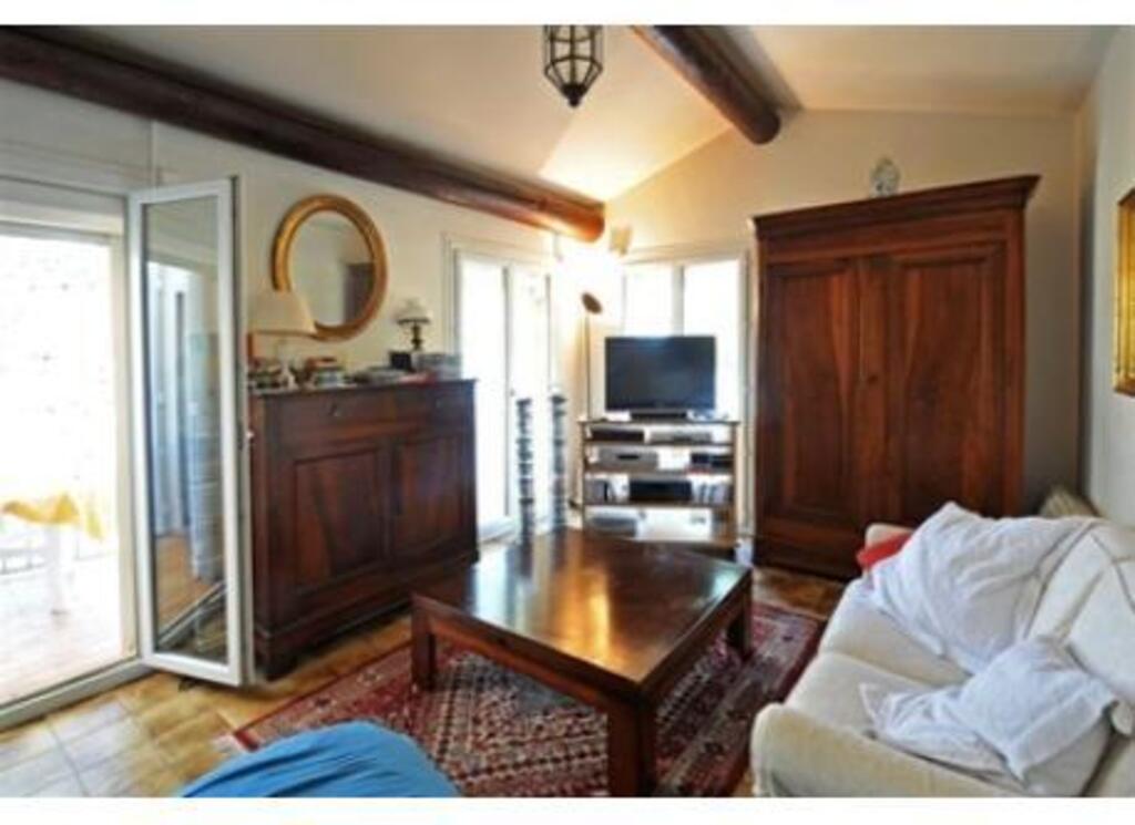 Living room with modern and antics (Louis Philippe style)