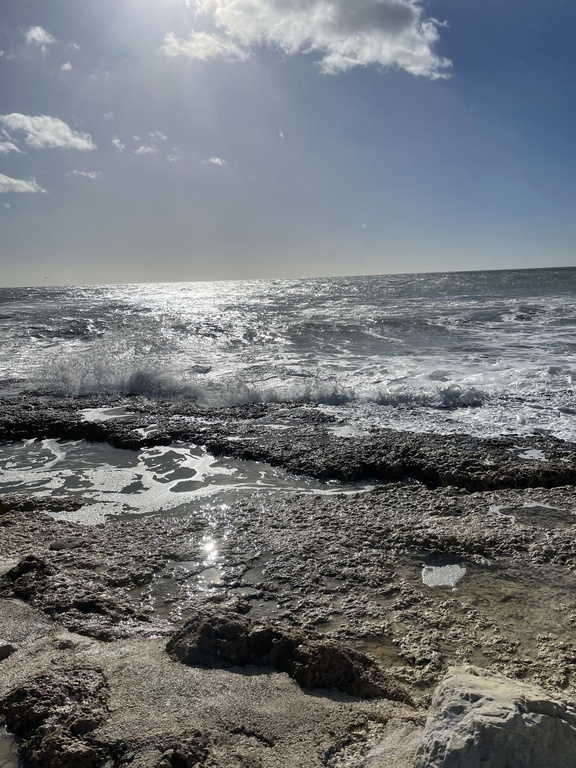 On the promenade de la Corniche