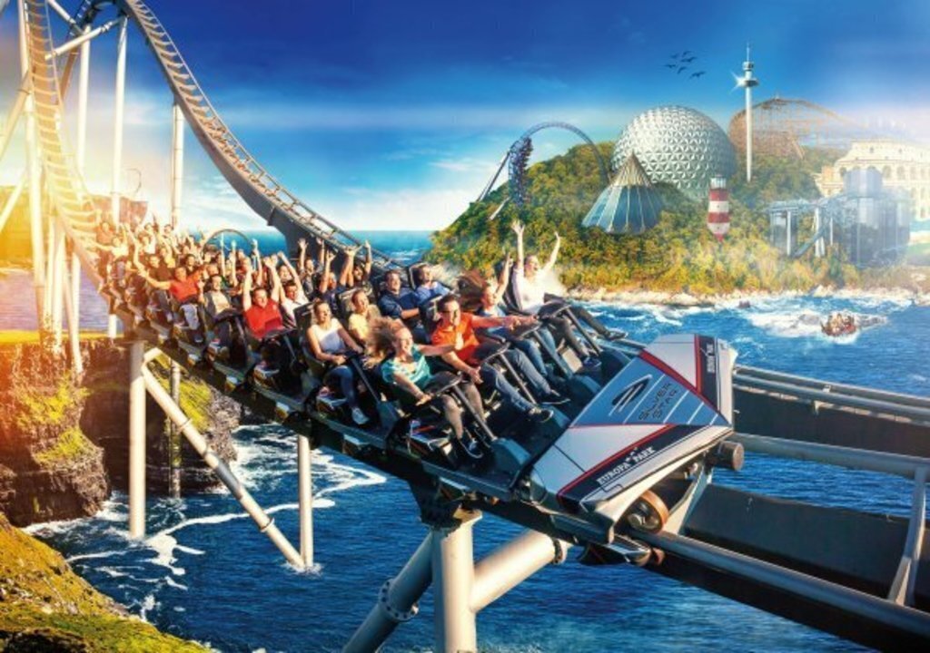EUROPA PARK_7 Awards for the best amusement park in the wold. 45 minutes by car or by bus.
