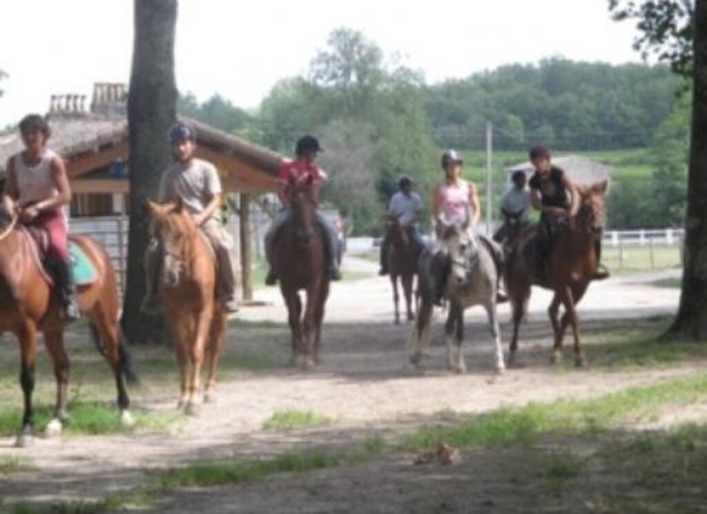 horse riding