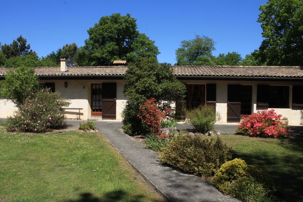front view of the house