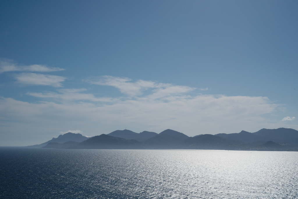 Baie de Cannes vers l'est