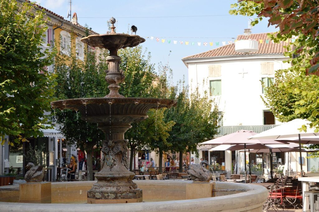 City centre fountain