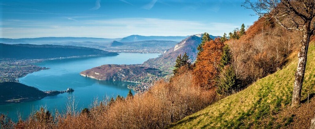 View on the Lac d'Annecy