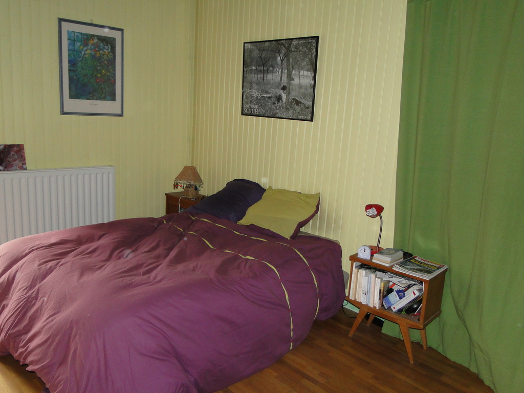 une de nos trois  chambres