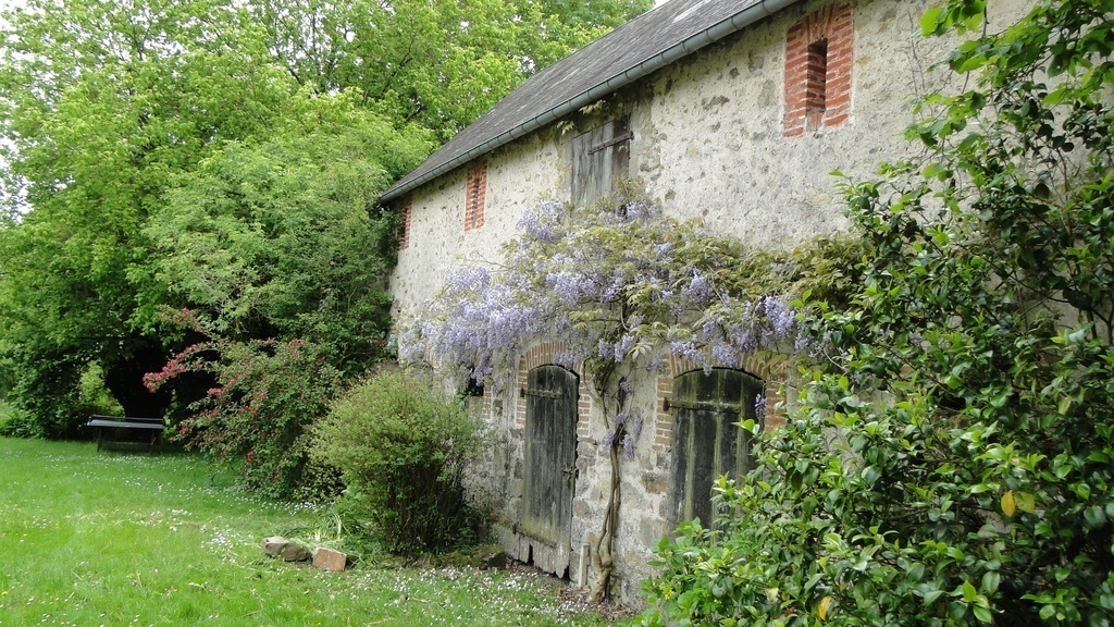 La grange qui abrite notre bazar