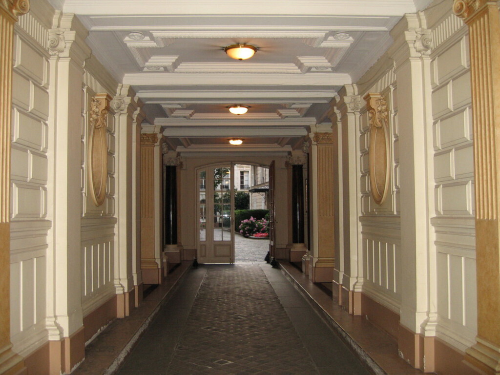 Hall d'entrée de la résidence