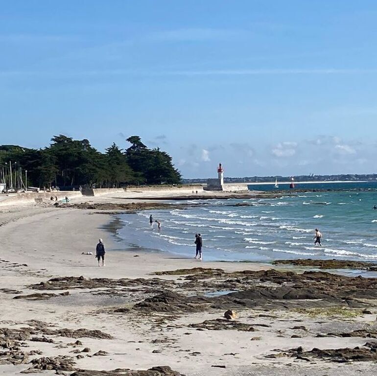 Langoz, one of the beaches in Loctudy