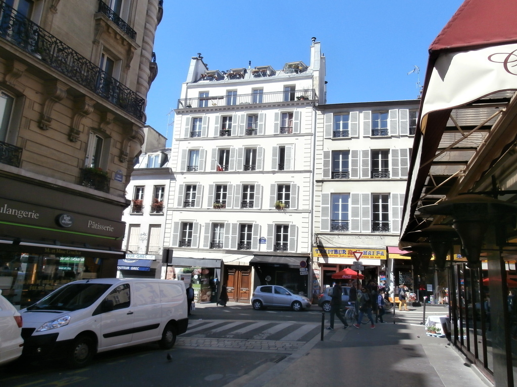 Our building, flat on the 2nd floor.