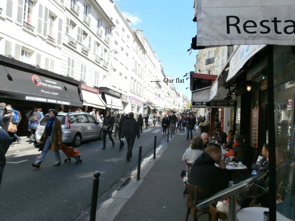 Our street on sunday morning