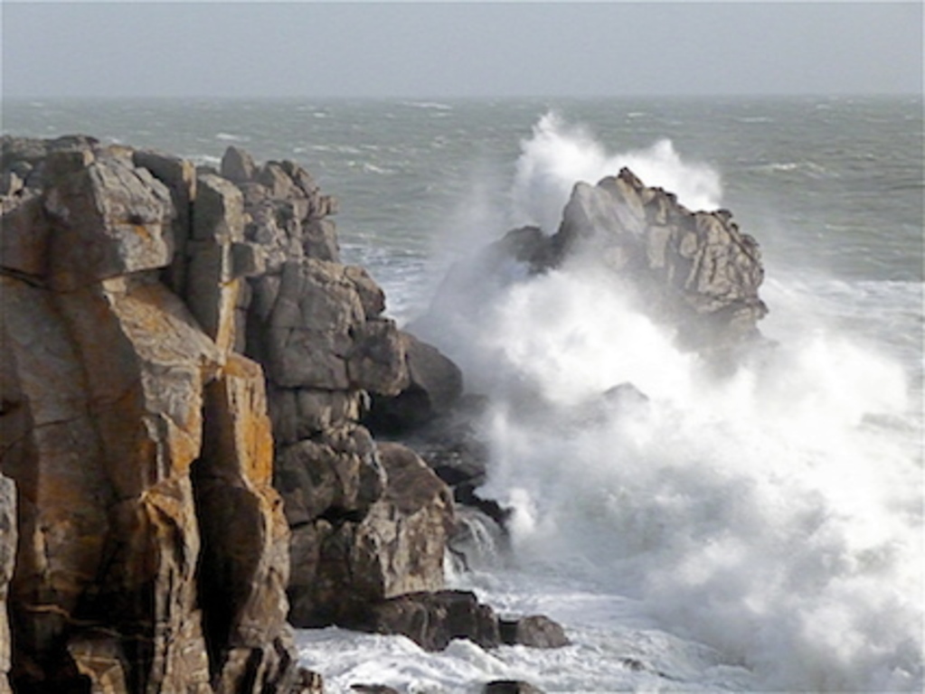 A storm in Batz sur Mer: always very impressive