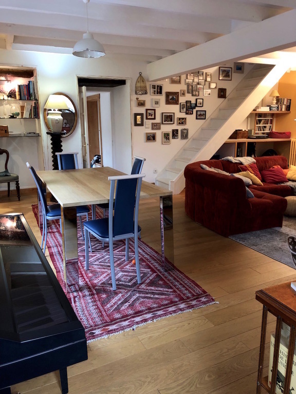 Long table for dinner