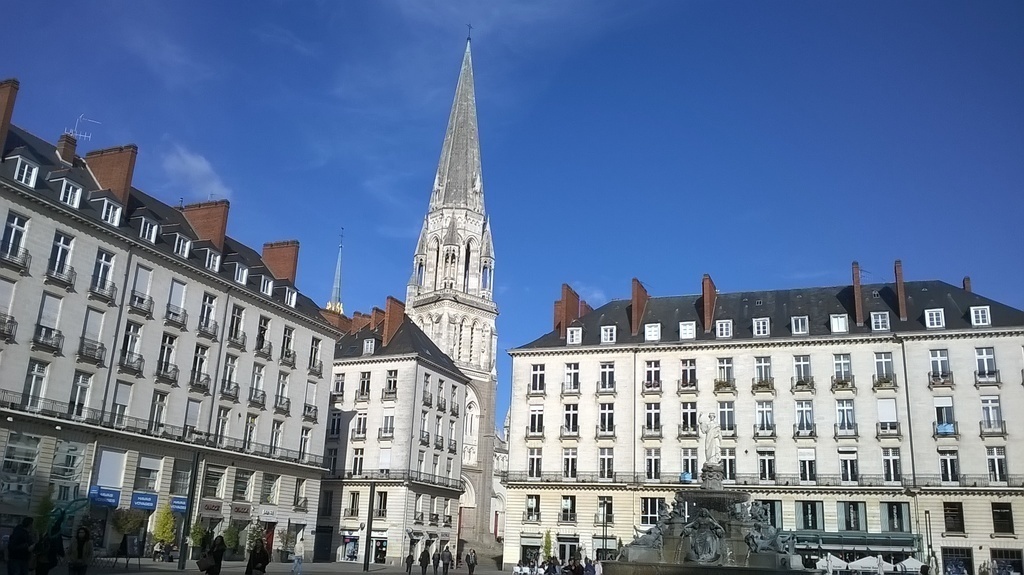 Nantes, la place Royale