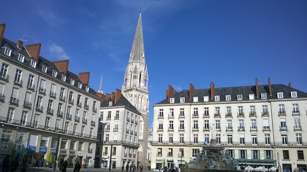 Nantes, la place Royale