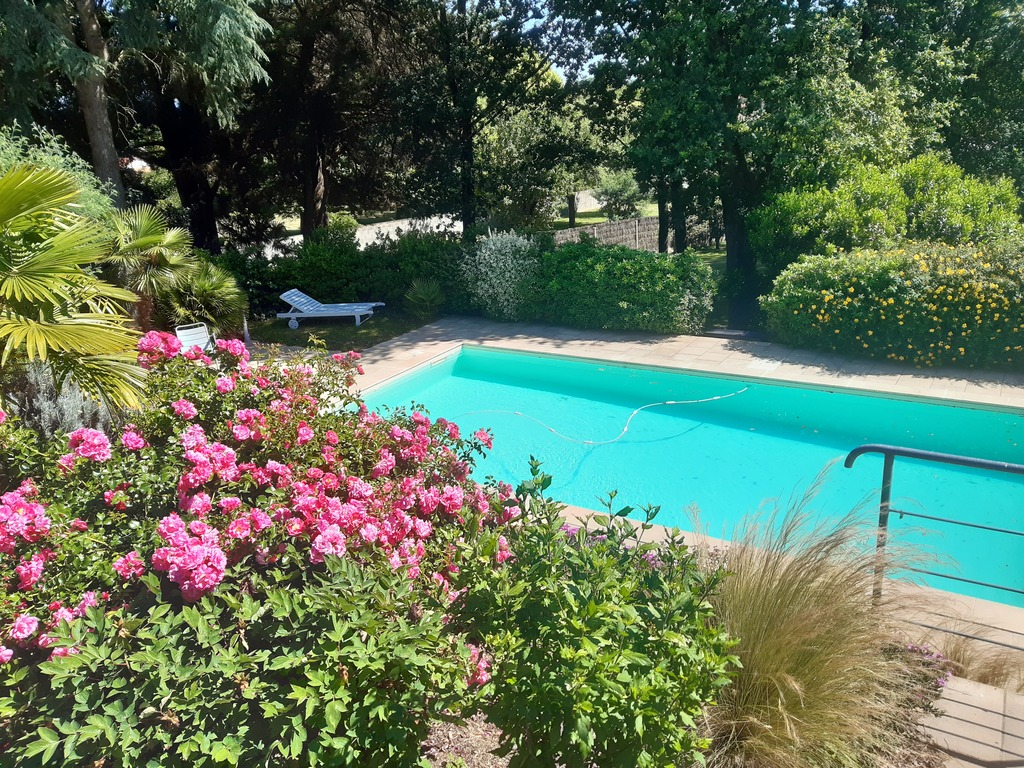 La piscine .