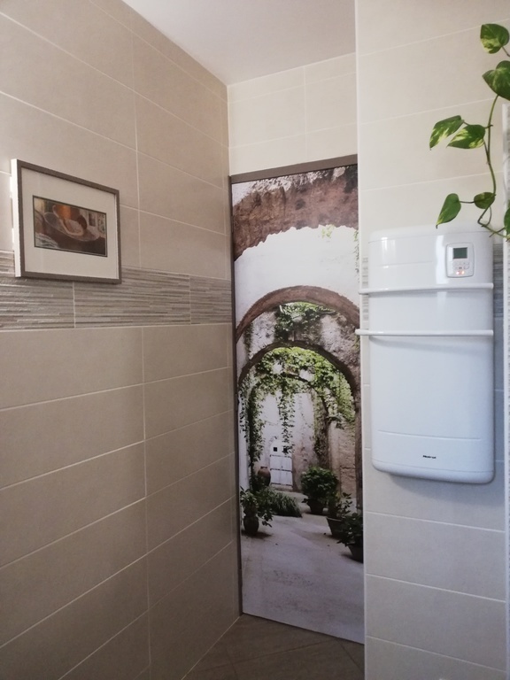 door of downstair bathroom