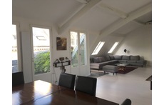 Typical parisian loft with terrace