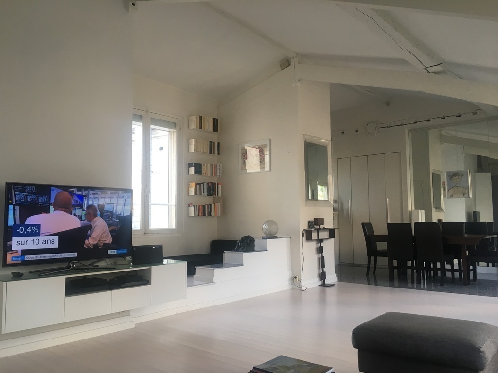 Living room view from sofa