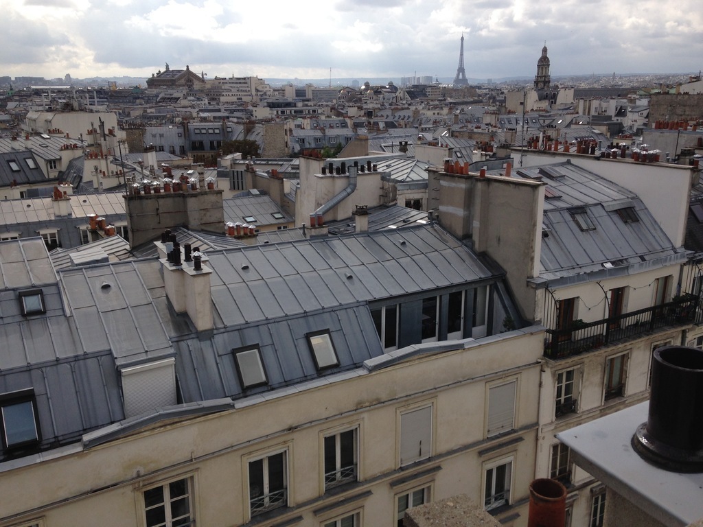 The building from above