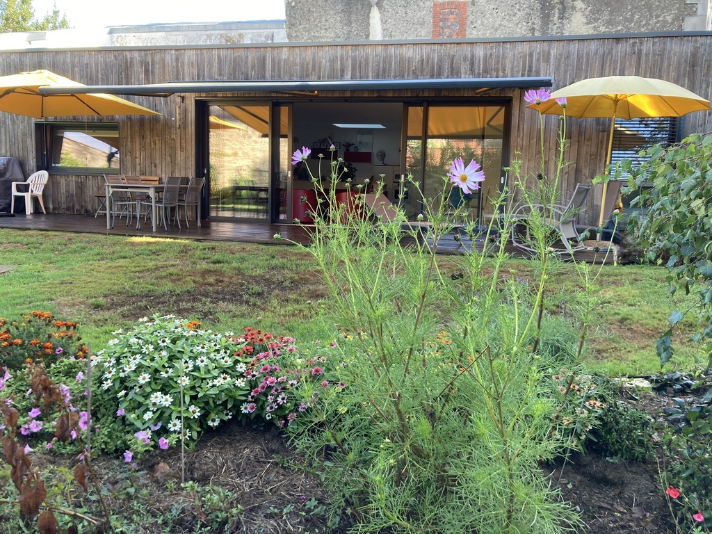 façade côté jardin