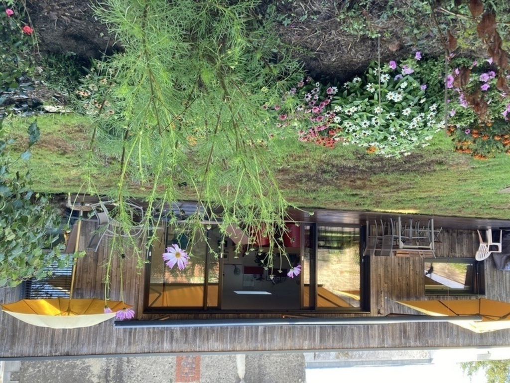 façade côté jardin