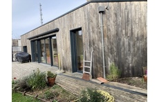 facade sud sur jardin