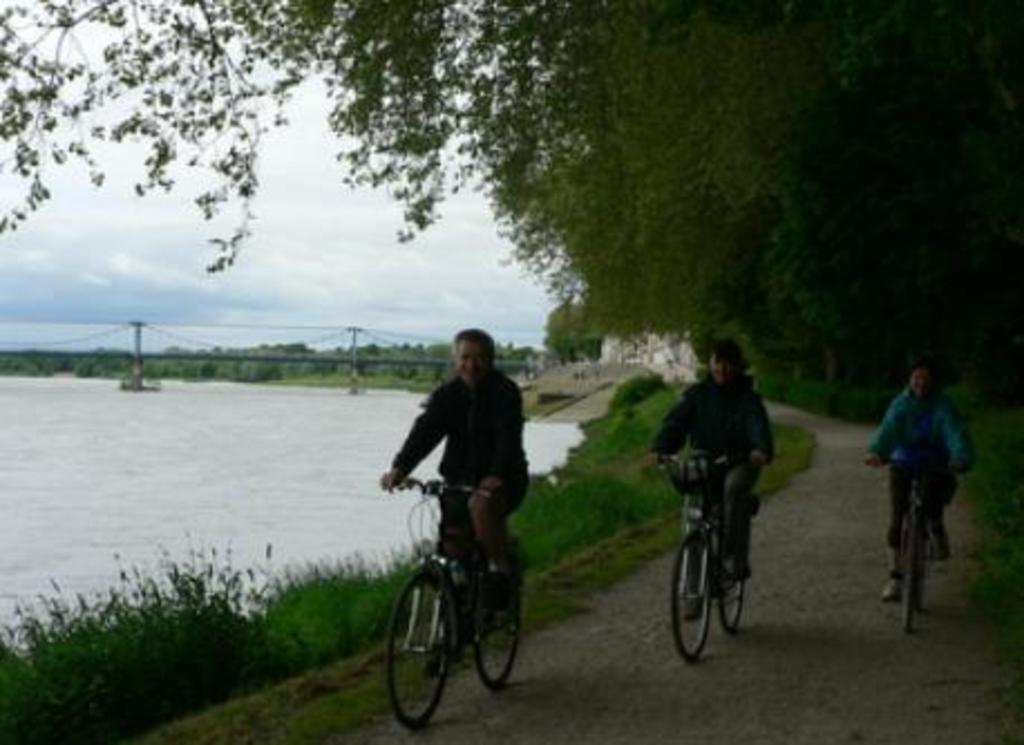 randonnée à bicyclette le long de la Loire
