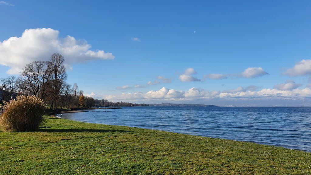 a walk by the lake