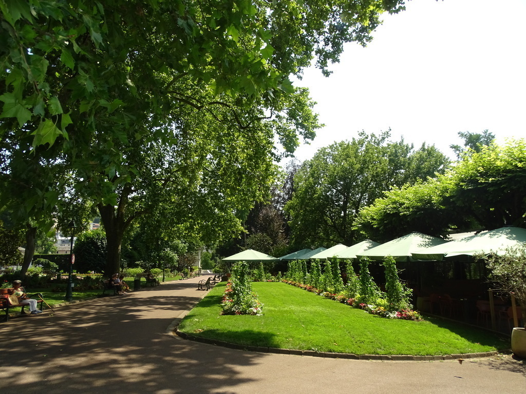 parc de la ville d'Aix les Bains