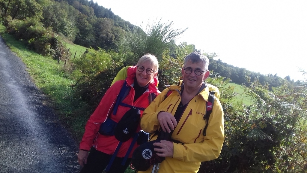 Mon mari Dominique et moi  nous aimons beaucoup les randonnées