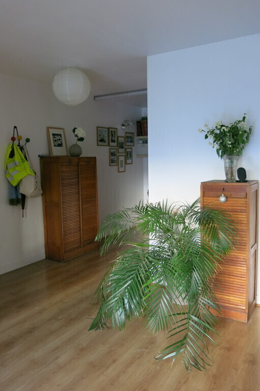 the entrance from the living room