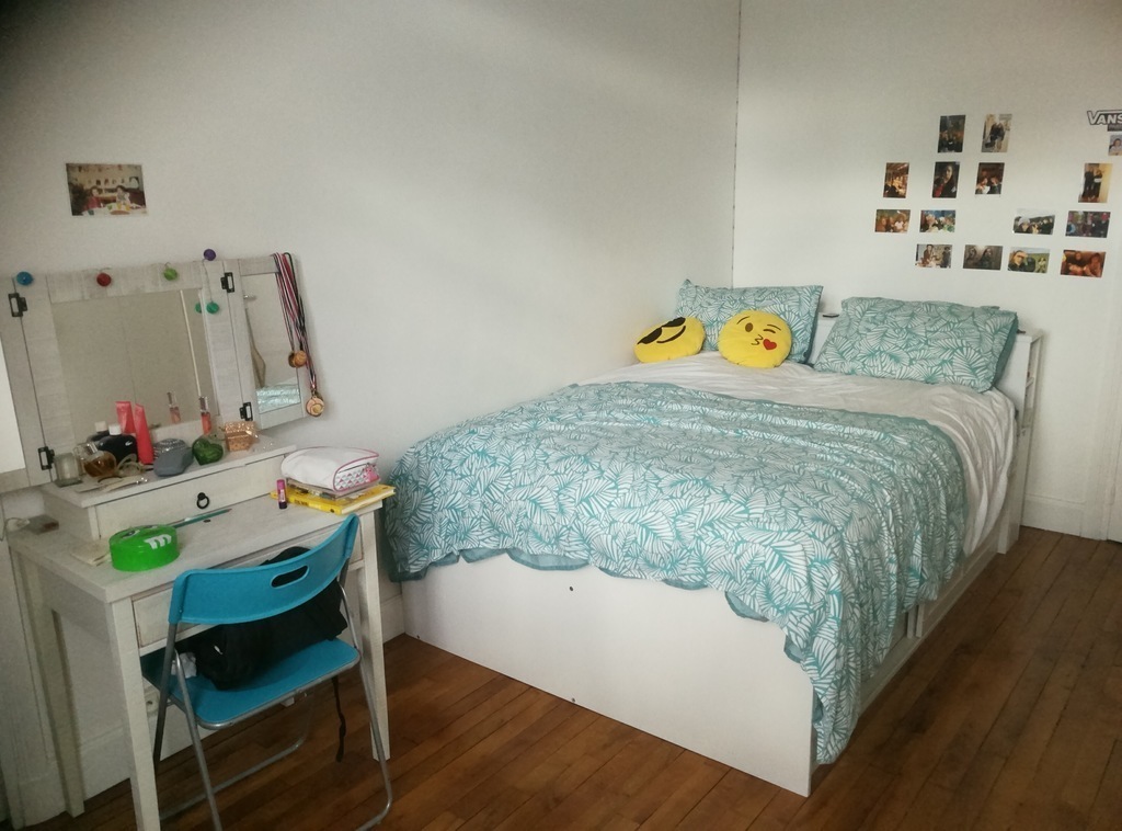 Chambre avec 1 lit 2 places 