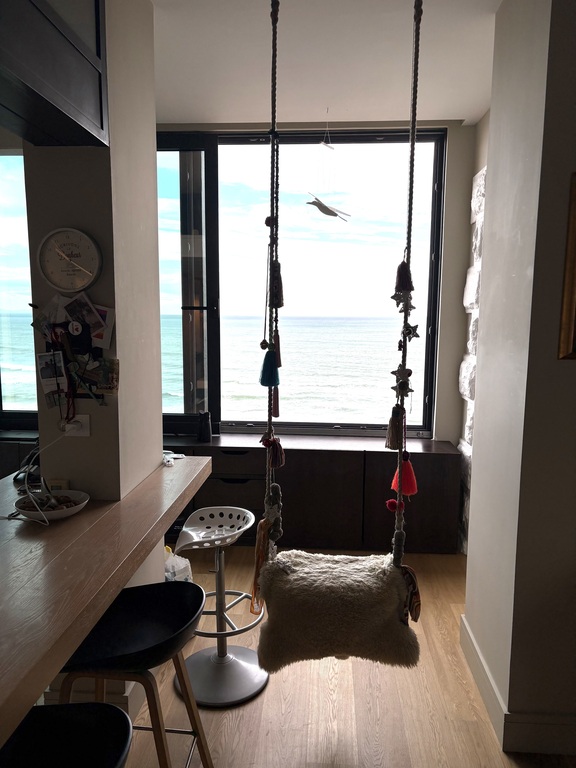 Ocean view from the apartment 