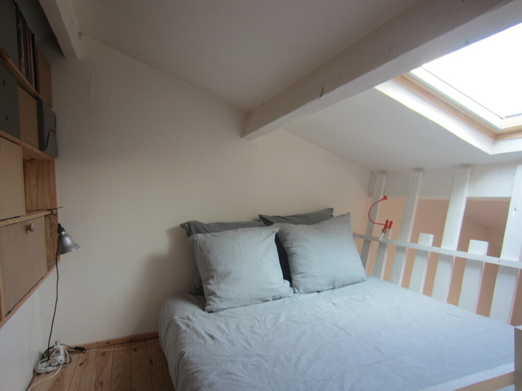 double bed in mezzanine 