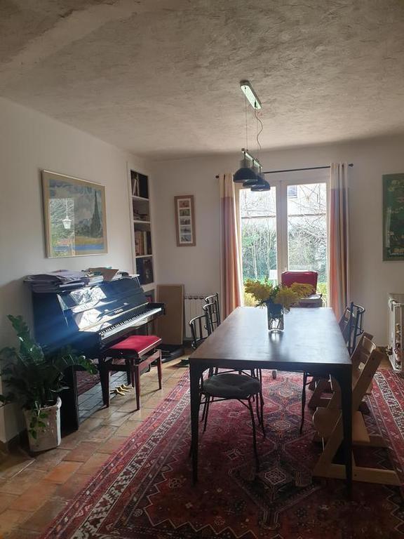 Dining room, with our piano