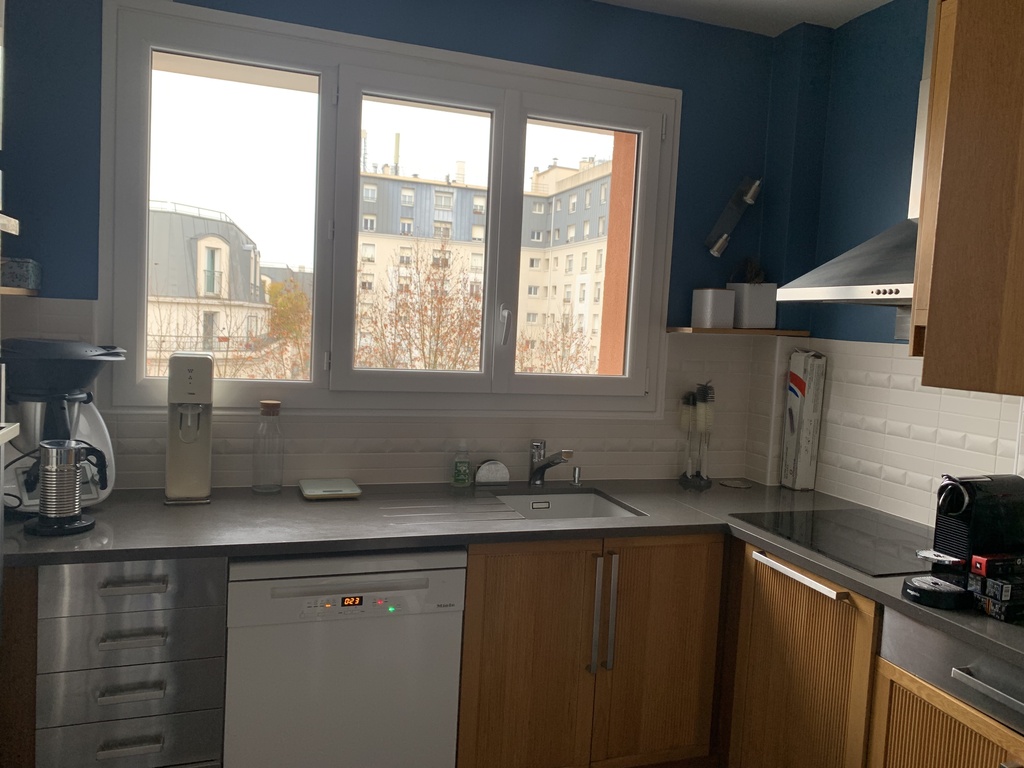 Kitchen (sink, induction cook top)