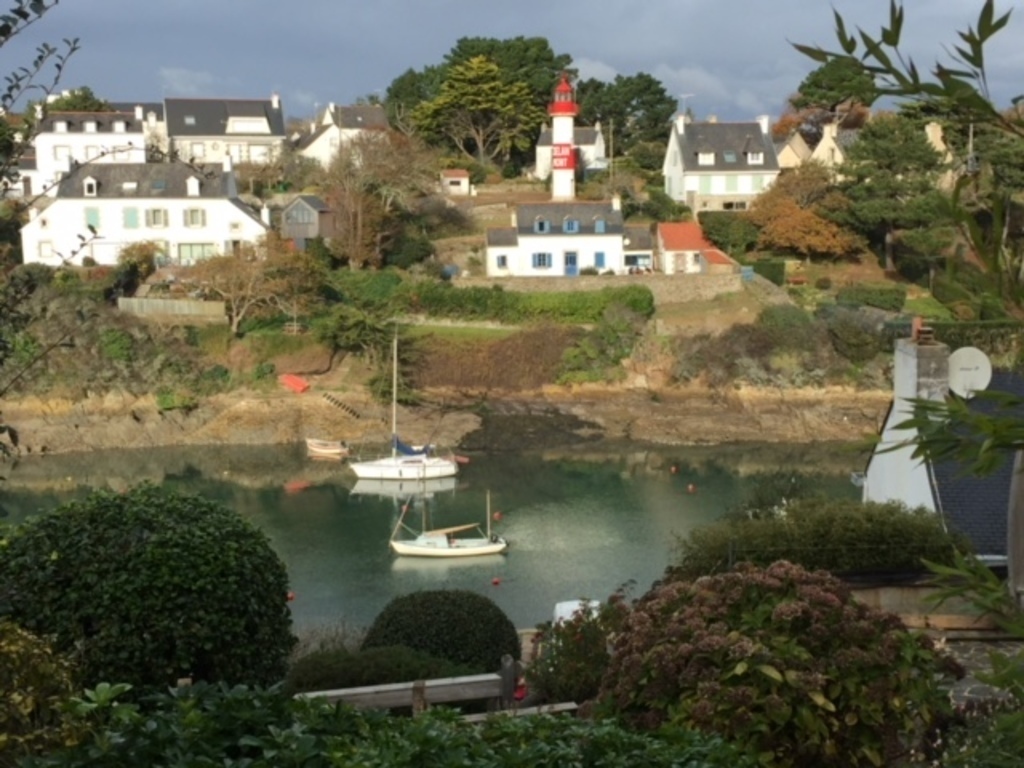 Le port de Doëlan : 3 minutes à pied 